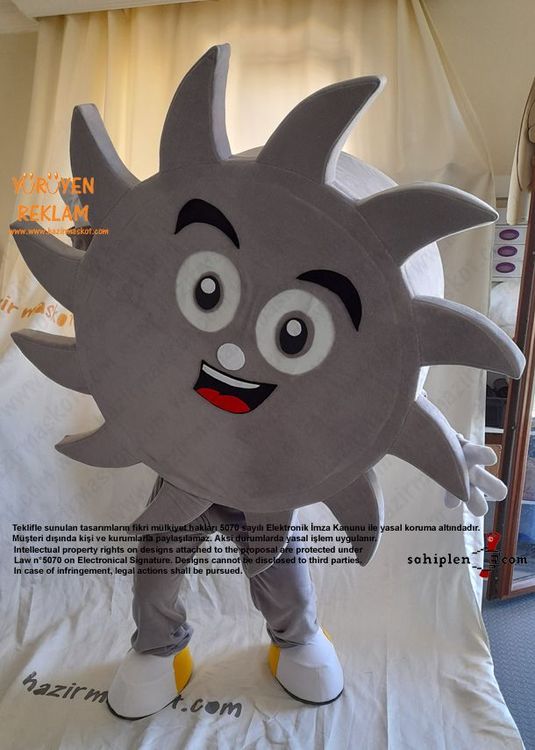 Sawmill Testere Maskot Kostümü / Woods and Coatings USA maskot kostümü
