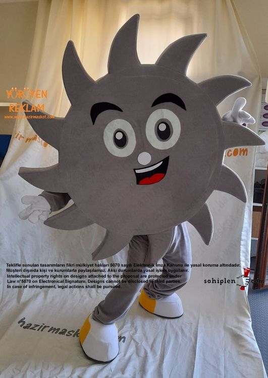 Sawmill Testere Maskot Kostümü / Woods and Coatings USA maskot kostümü
