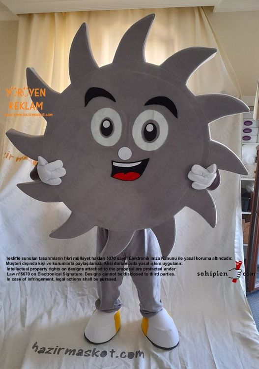 Sawmill Testere Maskot Kostümü / Woods and Coatings USA maskot kostümü