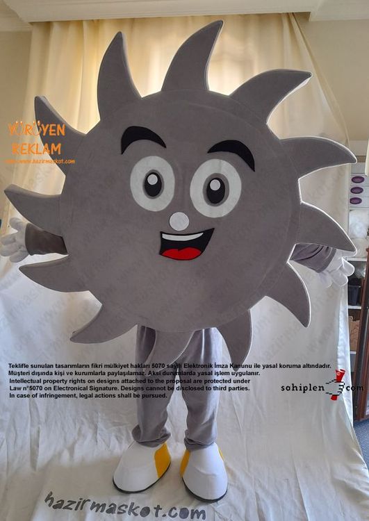 Sawmill Testere Maskot Kostümü / Woods and Coatings USA maskot kostümü