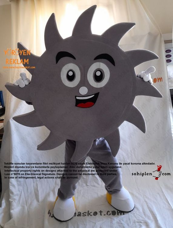 Sawmill Testere Maskot Kostümü / Woods and Coatings USA maskot kostümü