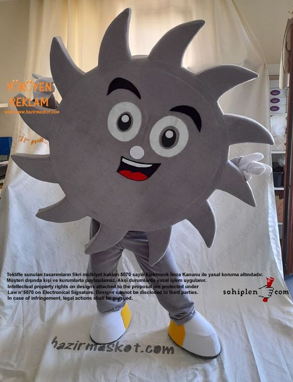 Sawmill Testere Maskot Kostümü / Woods and Coatings USA maskot kostümü