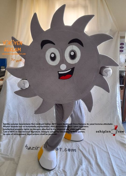 Sawmill Testere Maskot Kostümü / Woods and Coatings USA maskot kostümü