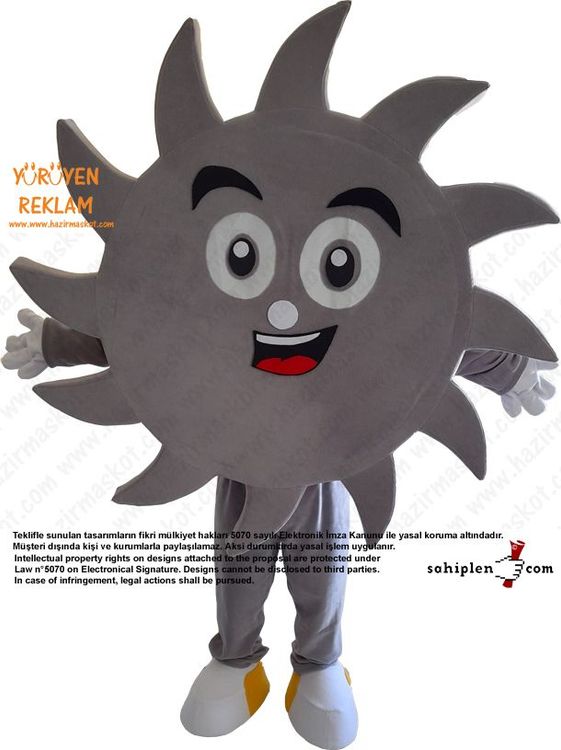 Sawmill Testere Maskot Kostümü / Woods and Coatings USA maskot kostümü