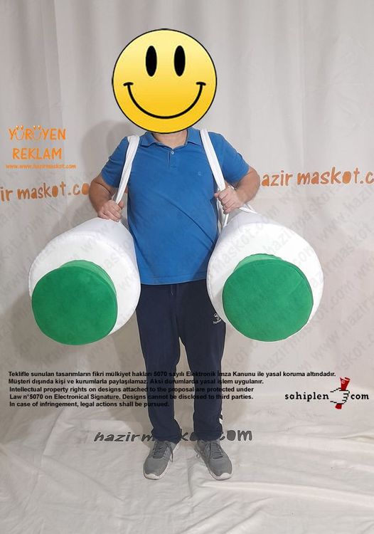 Sensodyne Nourish Diş Macunu Çanta maskot kostümü