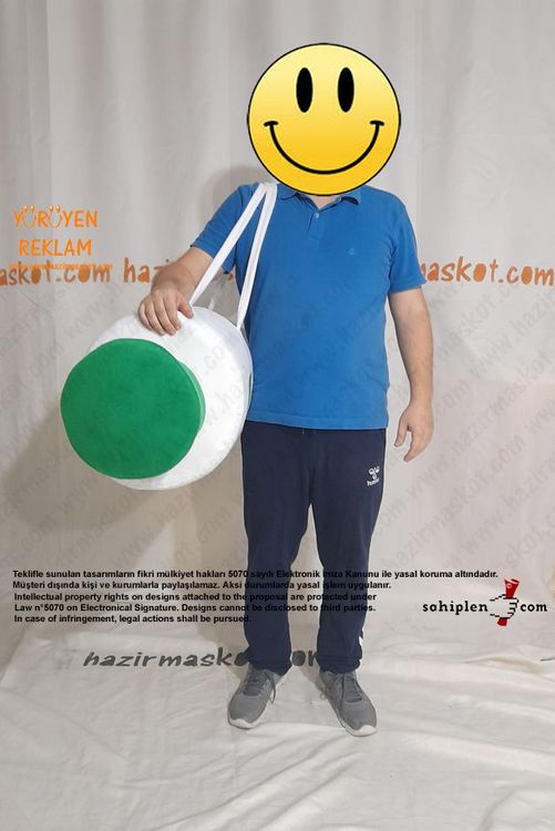 Sensodyne Nourish Diş Macunu Çanta maskot kostümü