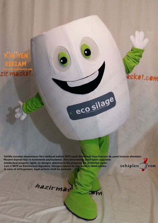 Ecosilage Silaj Maskot Kostümü maskot kostümü