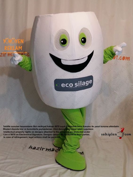Ecosilage Silaj Maskot Kostümü maskot kostümü