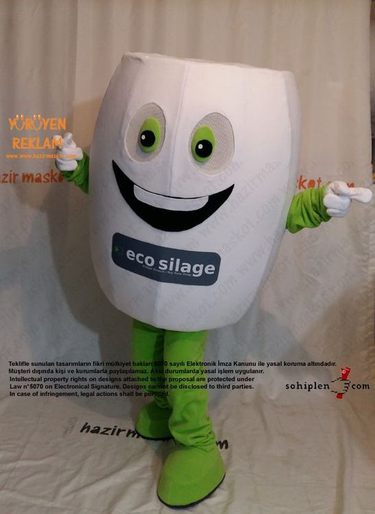 Ecosilage Silaj Maskot Kostümü maskot kostümü
