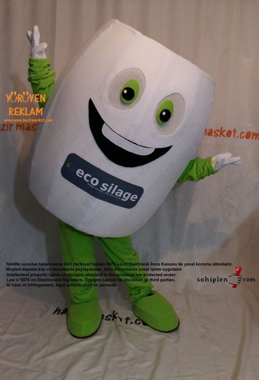 Ecosilage Silaj Maskot Kostümü maskot kostümü