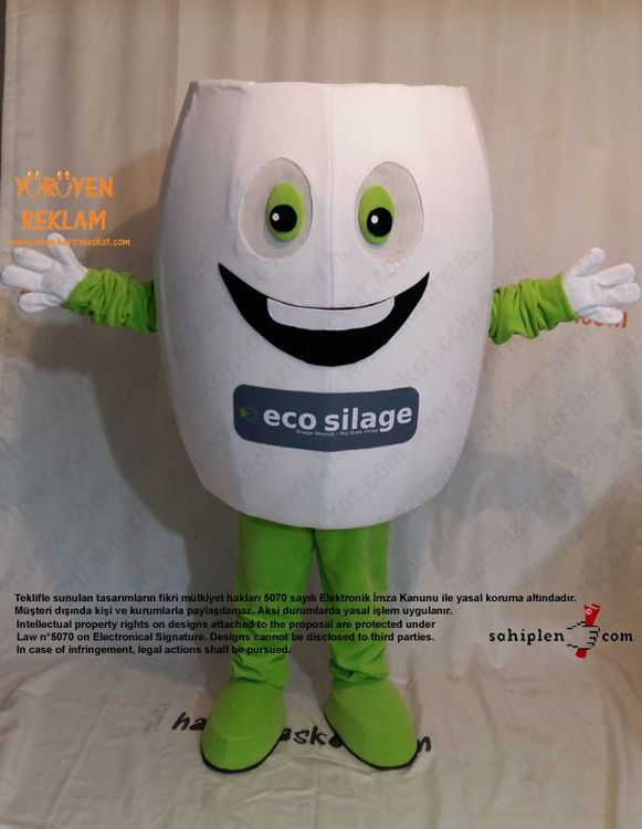 Ecosilage Silaj Maskot Kostümü maskot kostümü