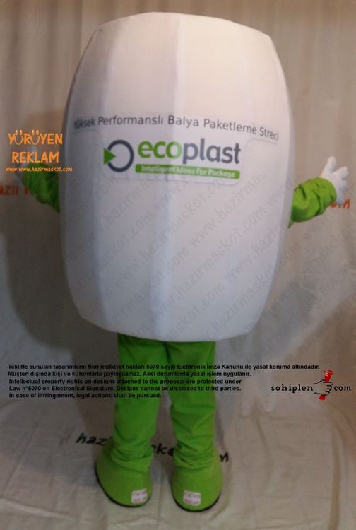Ecosilage Silaj Maskot Kostümü maskot kostümü