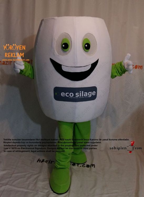 Ecosilage Silaj Maskot Kostümü maskot kostümü