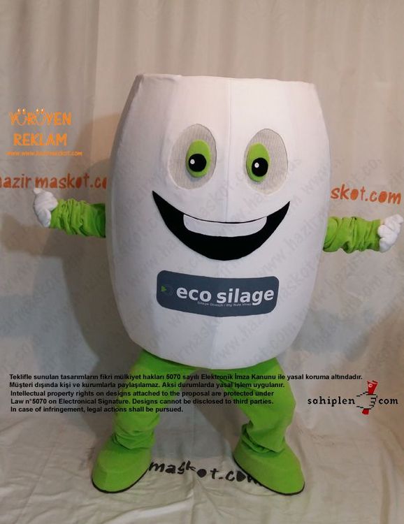 Ecosilage Silaj Maskot Kostümü maskot kostümü