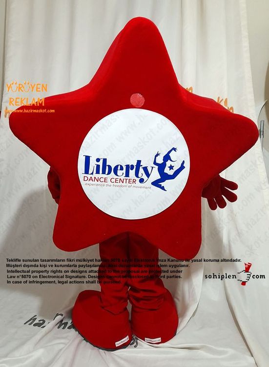 Yıldız Maskot Kostümü / Star Mascot Costume maskot kostümü