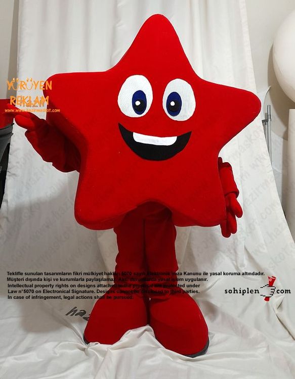Yıldız Maskot Kostümü / Star Mascot Costume maskot kostümü
