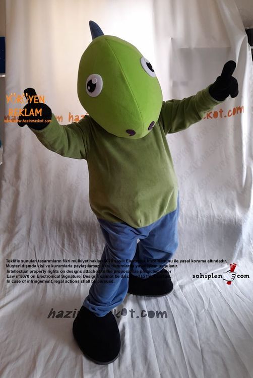 Timsah Maskot Kostümü / Crocodile Mascot Costume maskot kostümü