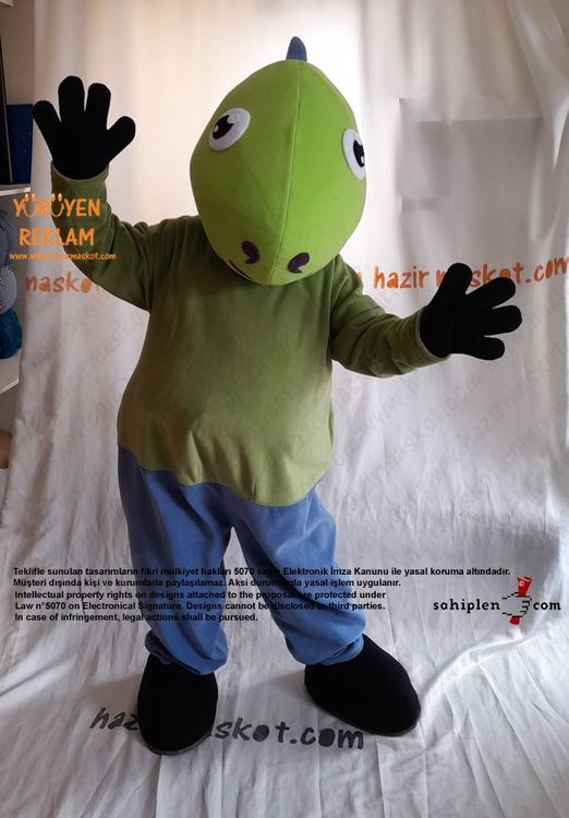 Timsah Maskot Kostümü / Crocodile Mascot Costume maskot kostümü