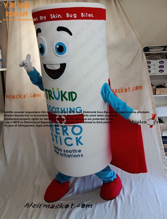 TRÜKID Hero Stick Krem Maskotu maskot kostümü