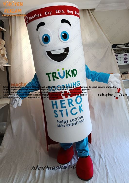 TRÜKID Hero Stick Krem Maskotu maskot kostümü