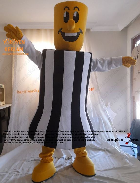 Priz Maskotu / Willie Wire Head Mascot Costume maskot kostümü