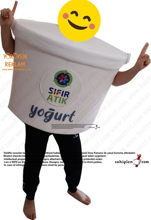 Yoğurt Ambalaj Geri Dönüşüm / Konya Selçuklu maskot kostümü