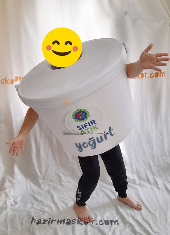 Yoğurt Ambalaj Geri Dönüşüm / Konya Selçuklu maskot kostümü