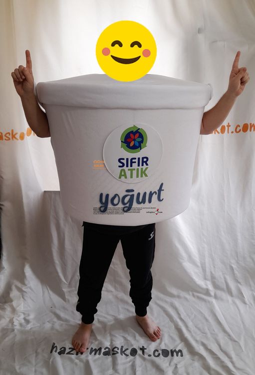 Yoğurt Ambalaj Geri Dönüşüm / Konya Selçuklu maskot kostümü