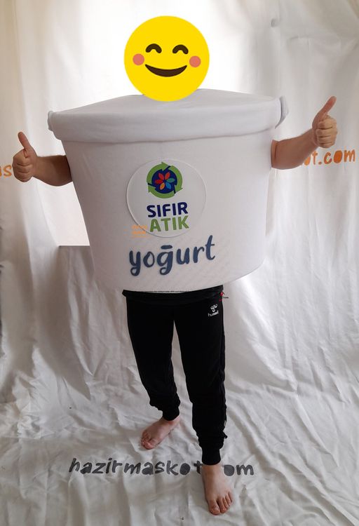 Yoğurt Ambalaj Geri Dönüşüm / Konya Selçuklu maskot kostümü