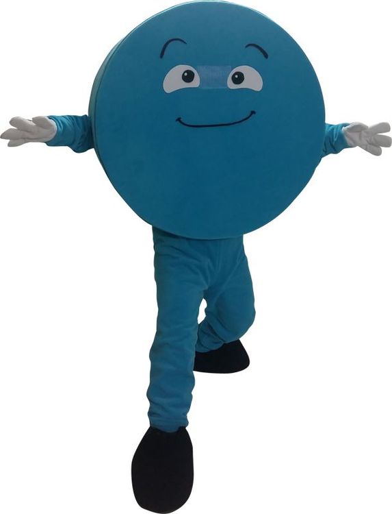 Geometri Çember Maskot / Cinfikir maskot kostümü