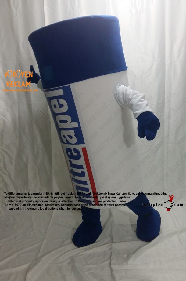 Mitre Apel Sprey Maskot Kostümü maskot kostümü