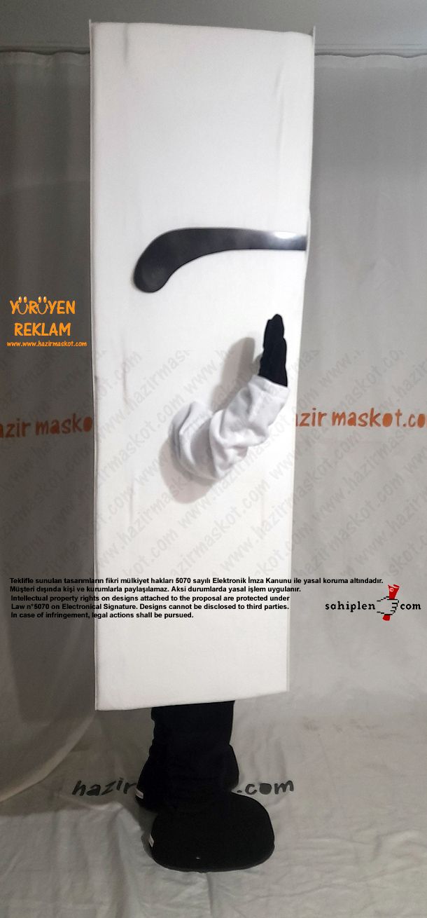 Dolar Para Maskot Kostümü / Gözlük / Meksan Optik maskot kostümü