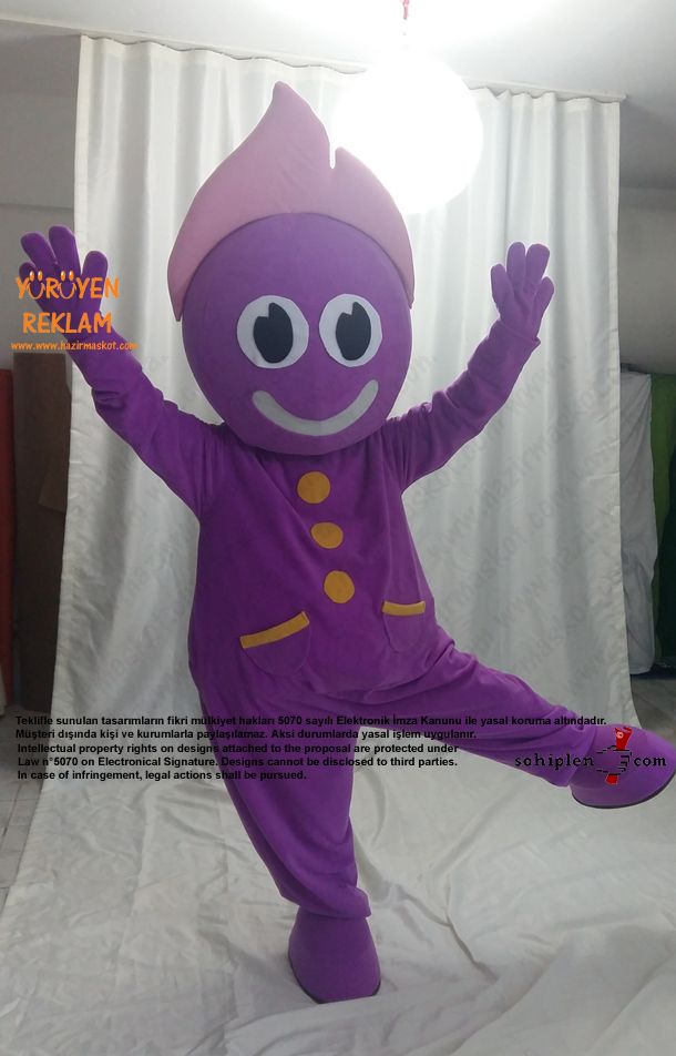 Nasheet Maskot Kostümü / Suudi Arabistan maskot kostümü