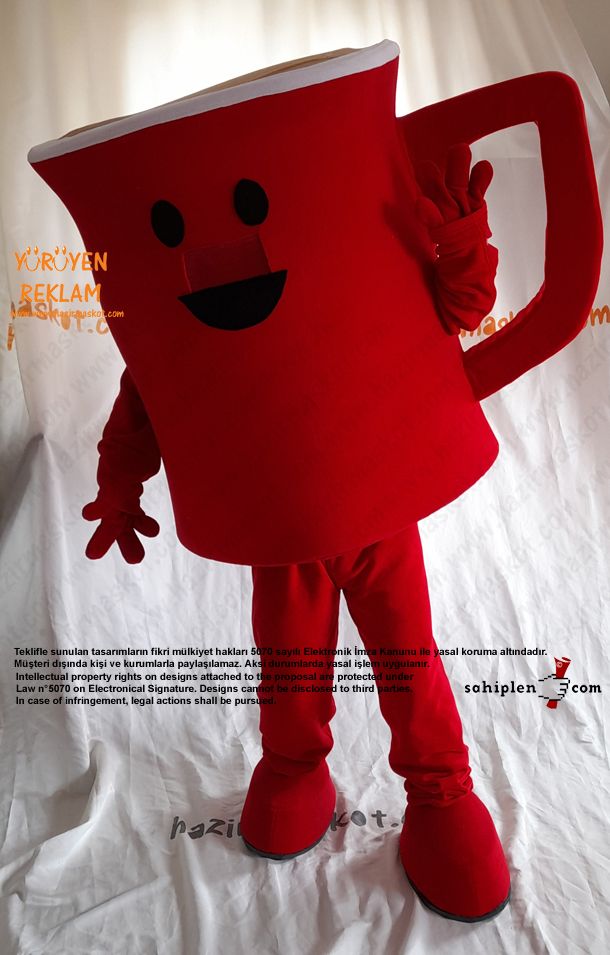 Nescafe Bardak Maskot Kostümü / Nescafe Mug Mascot Costume maskot kostümü