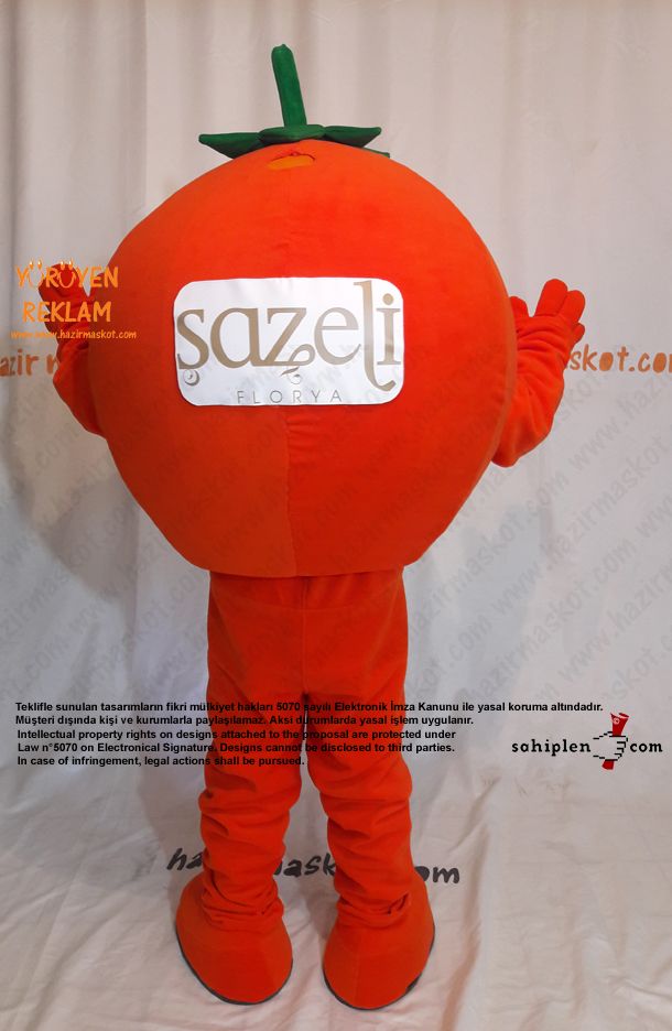 PORTAKAL Maskot maskot kostümü
