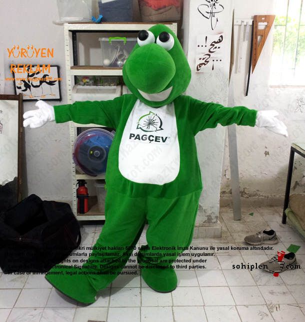 Pagçev Dinozor Maskot Kostümü maskot kostümü