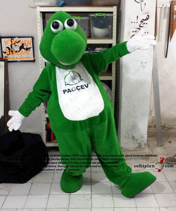 Pagçev Dinozor Maskot Kostümü maskot kostümü