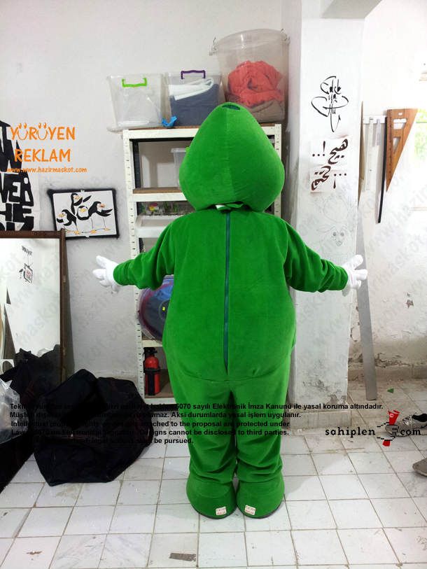 Pagçev Dinozor Maskot Kostümü maskot kostümü