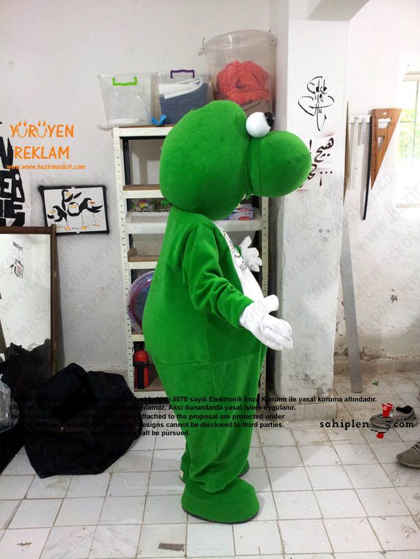 Pagçev Dinozor Maskot Kostümü maskot kostümü