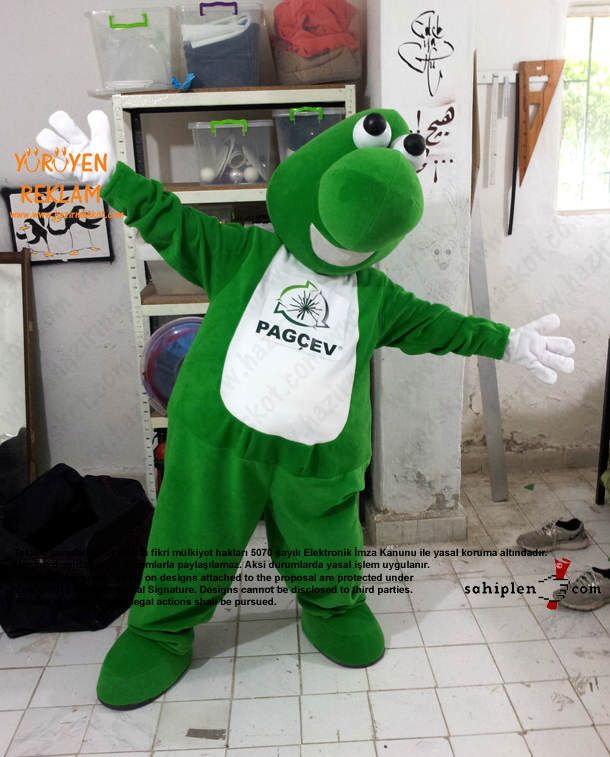 Pagçev Dinozor Maskot Kostümü maskot kostümü