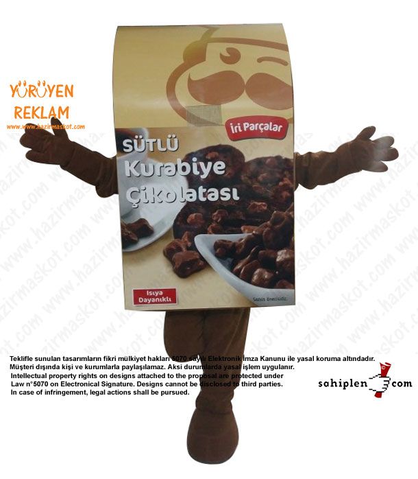 Pakmaya Maskot Kostüm maskot kostümü