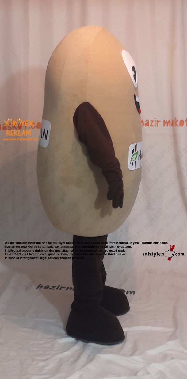 Patato mascot costume maskot kostümü