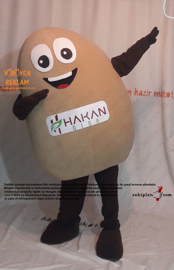 Patato mascot costume maskot kostümü