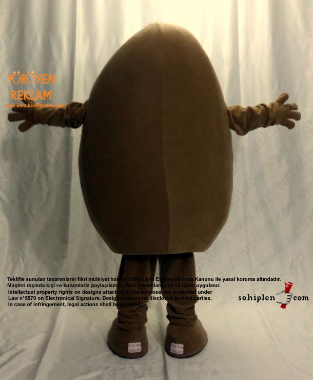 Patates Maskot / Henkel maskot kostümü