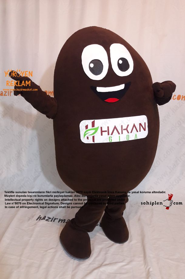 Patato mascot costume maskot kostümü