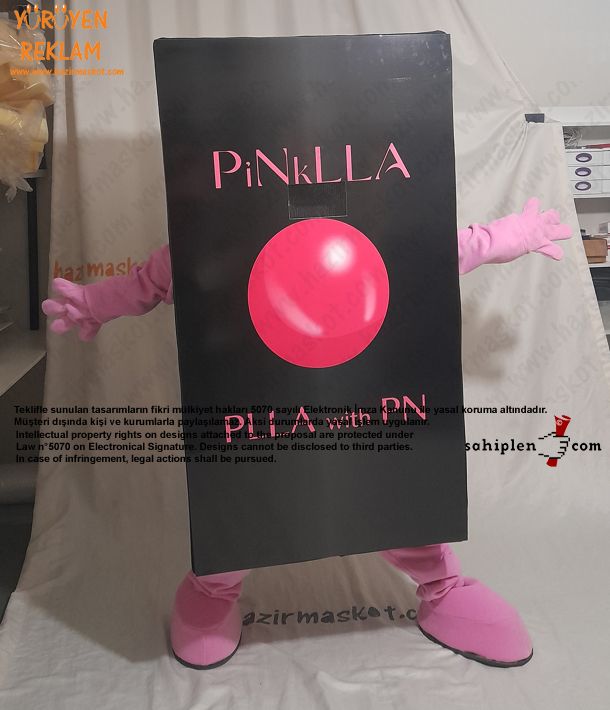Pinkla Kutu Maskot maskot kostümü