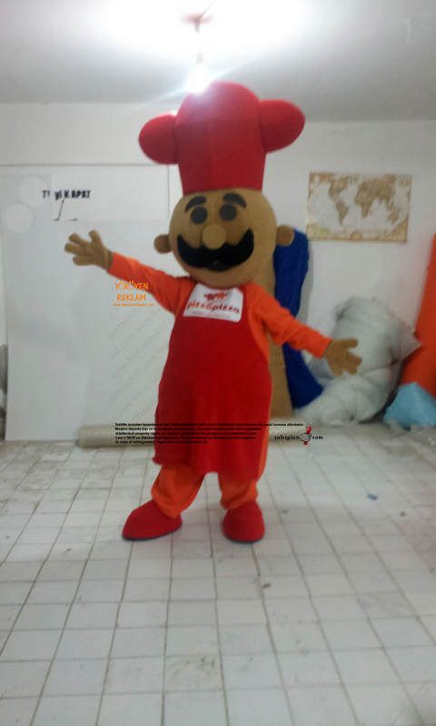 Pizza Pizza Usta Maskot Kostümü maskot kostümü