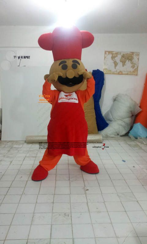 Pizza Pizza Usta Maskot Kostümü maskot kostümü