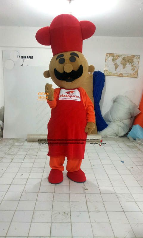 Pizza Pizza Usta Maskot Kostümü maskot kostümü