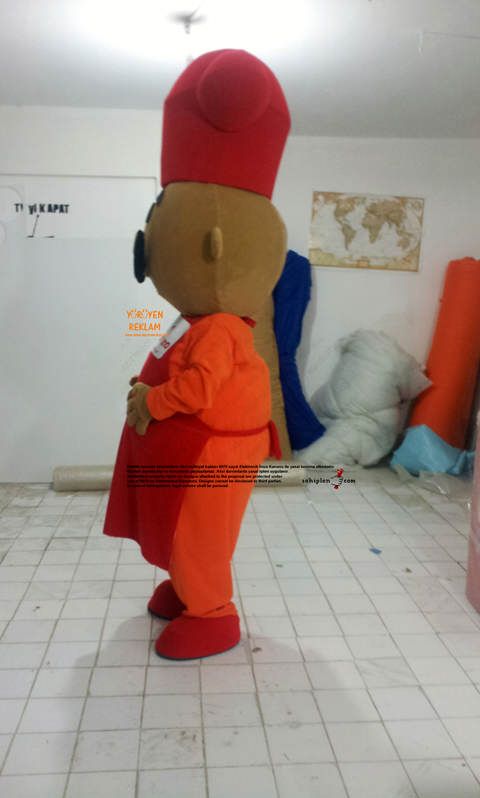 Pizza Pizza Usta Maskot Kostümü maskot kostümü